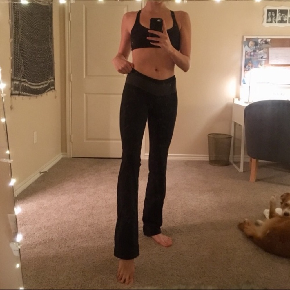 Lulu flare yoga pants